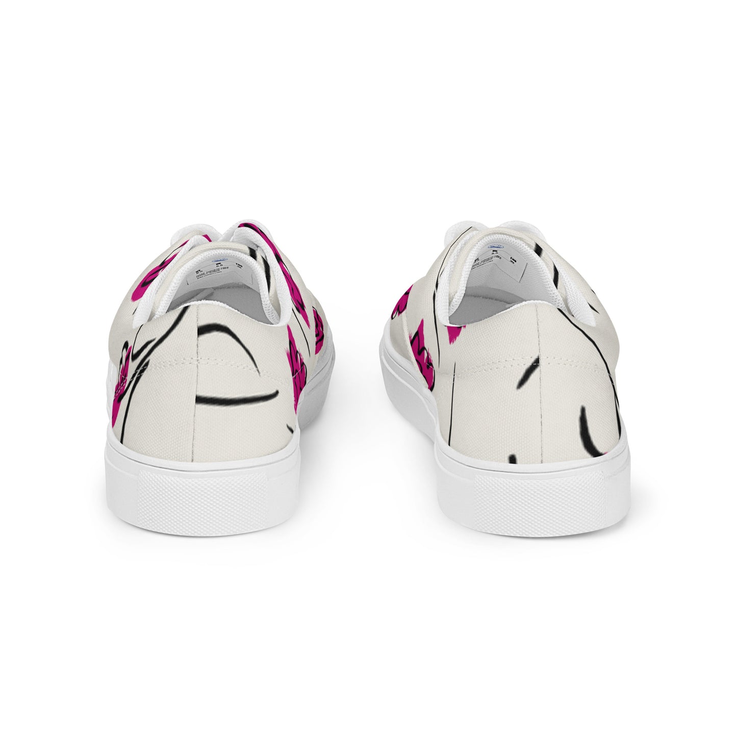 Women’s lace-up canvas shoes