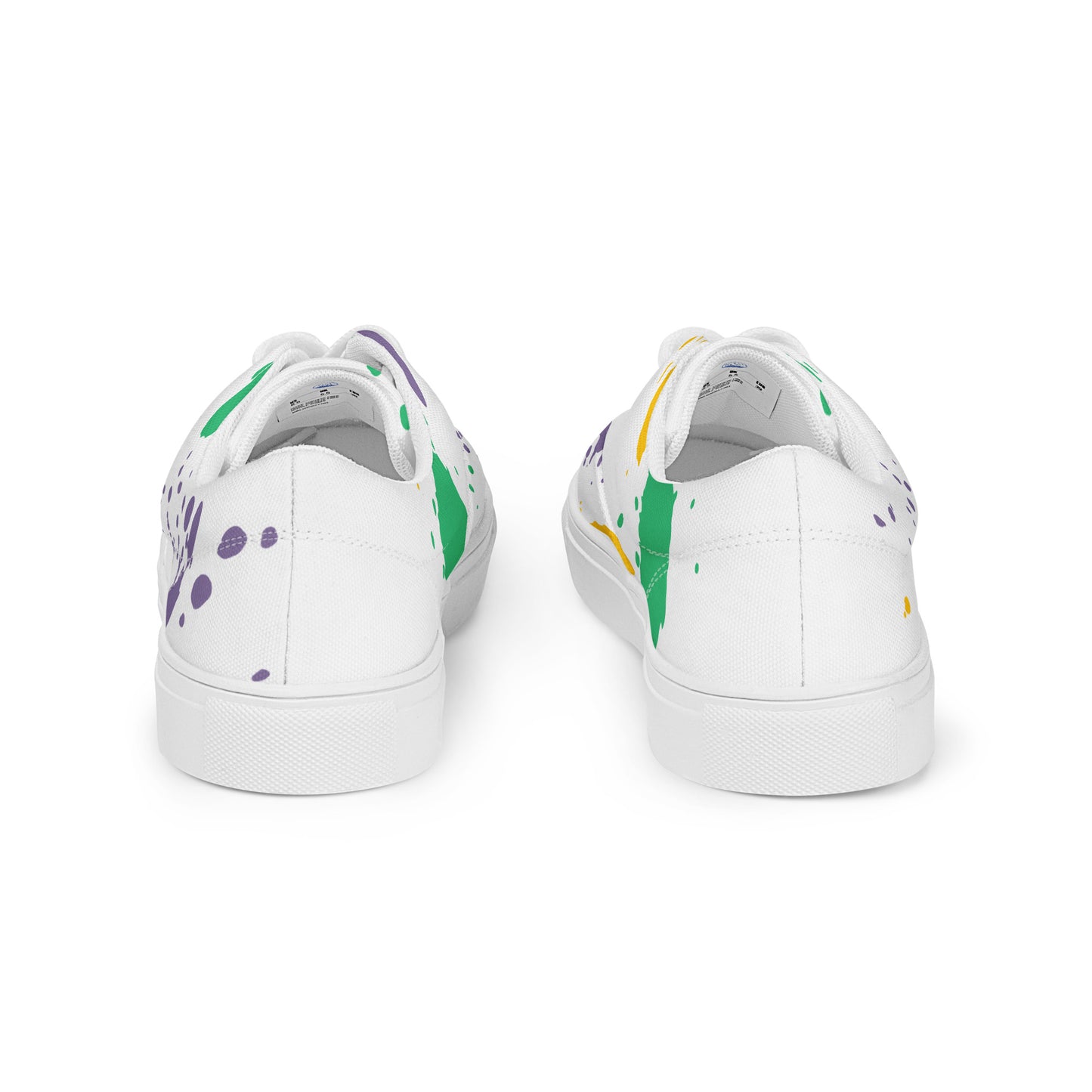 Women’s lace-up canvas shoes